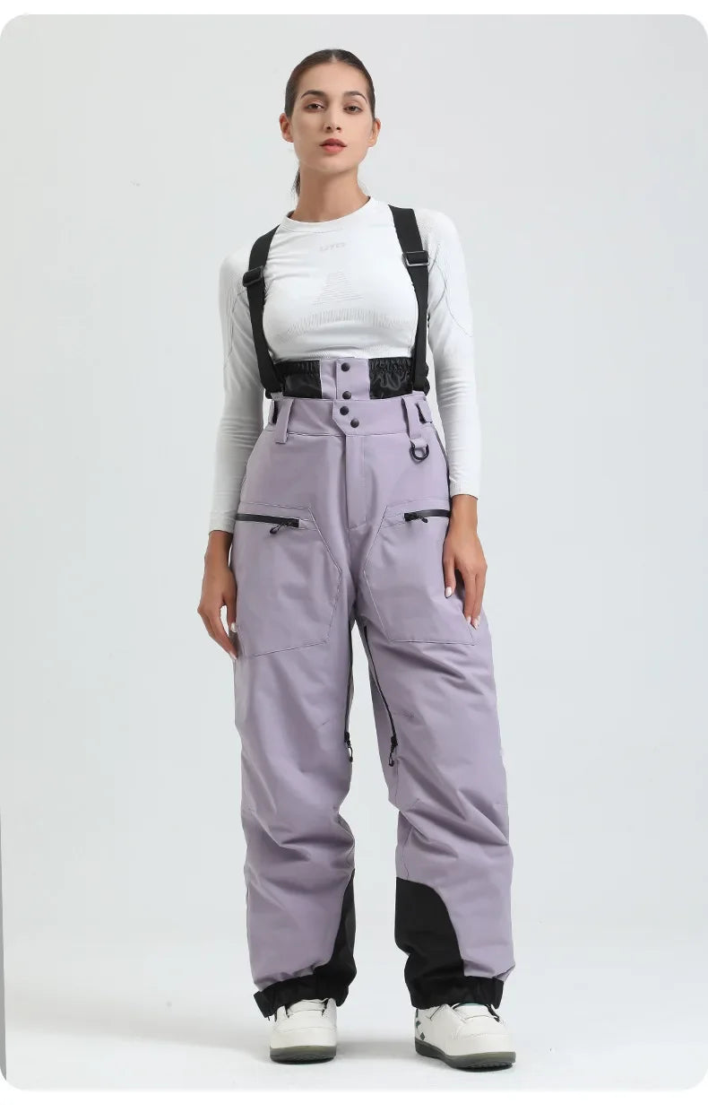 Unisex Insulated Baggy Snow Ski Snowboard Pants