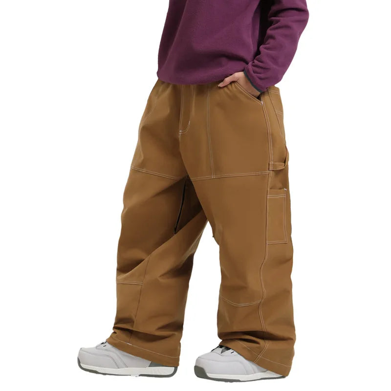 Unisex Baggy Snow Ski Snowboard Pants