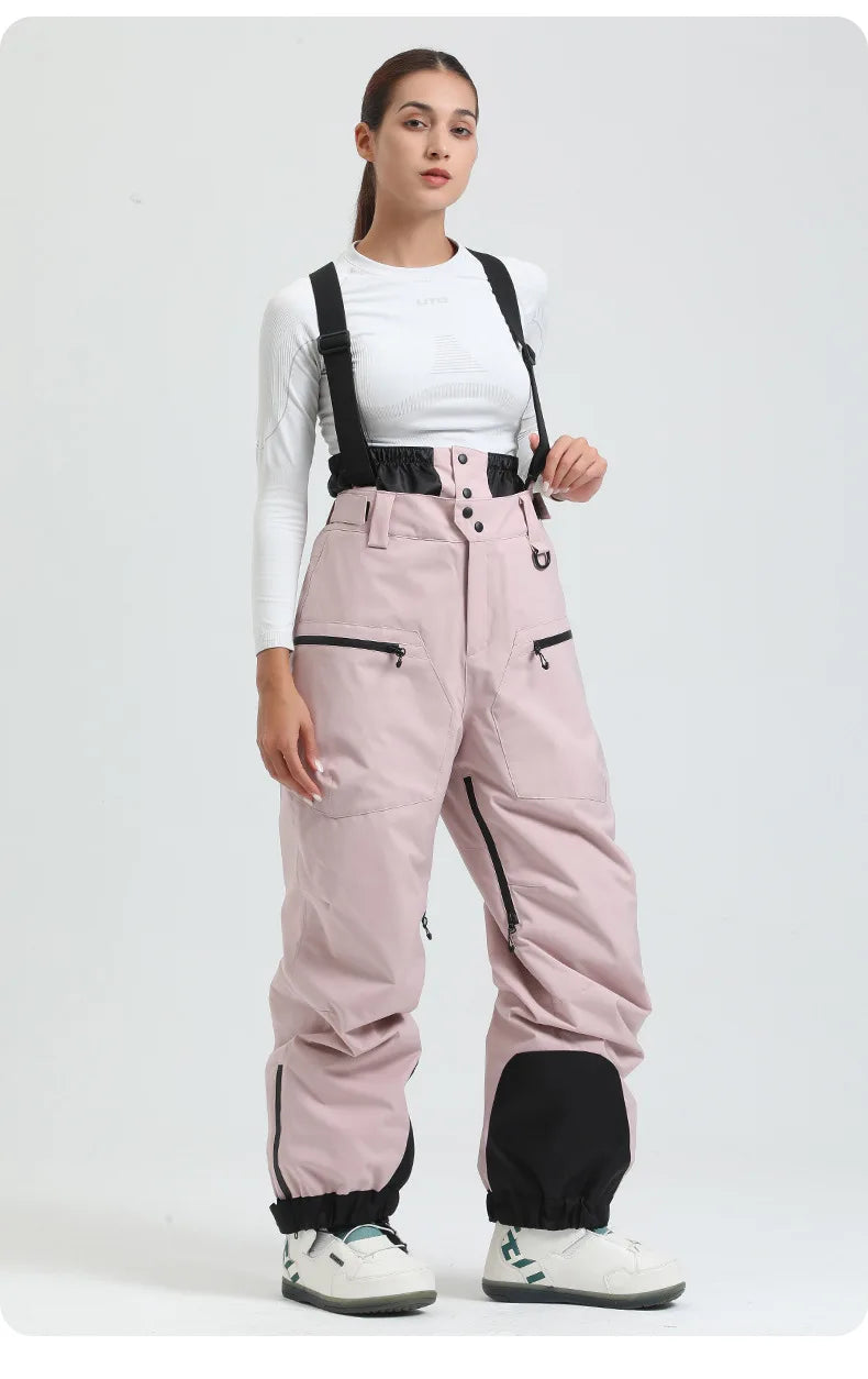 Unisex Insulated Baggy Snow Ski Snowboard Pants