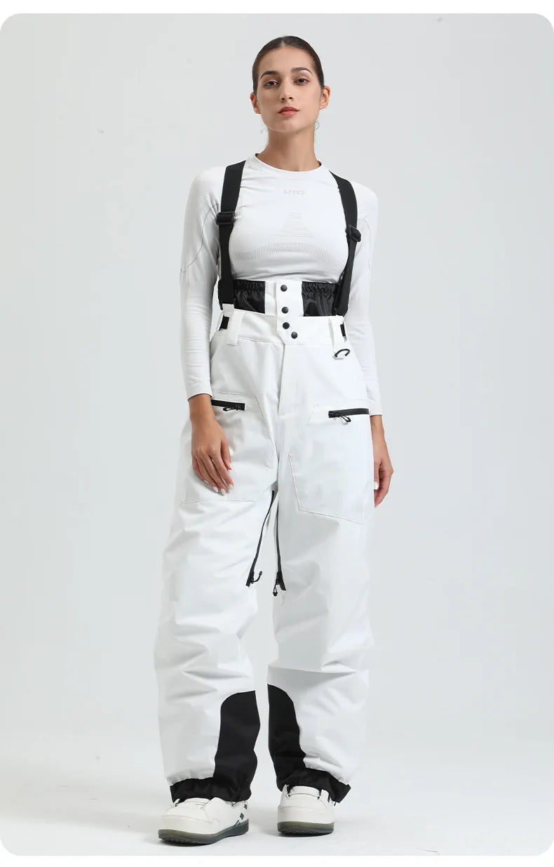 Unisex Insulated Baggy Snow Ski Snowboard Pants