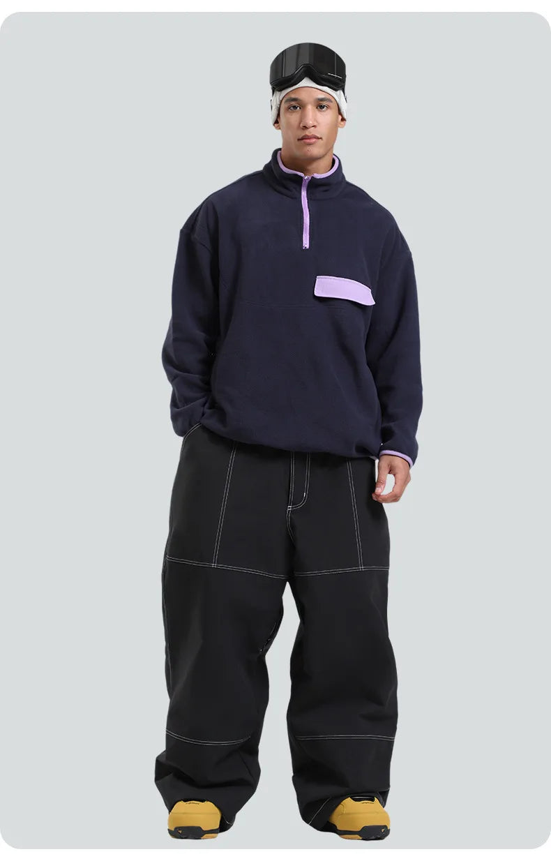 Unisex Baggy Snow Ski Snowboard Pants