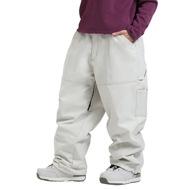 Unisex Baggy Snow Ski Snowboard Pants