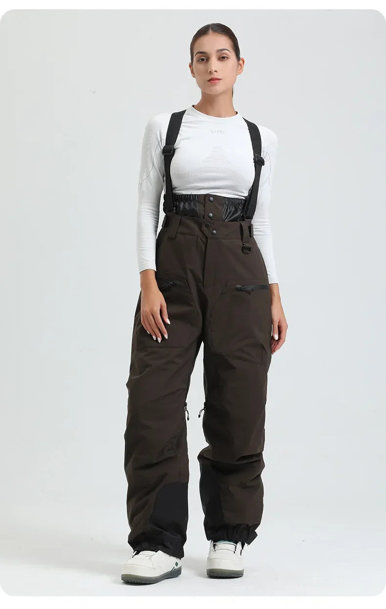 Unisex Insulated Baggy Snow Ski Snowboard Pants