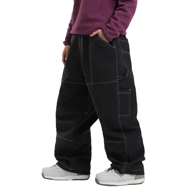 Unisex Baggy Snow Ski Snowboard Pants